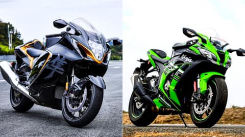 दो दिन में बिकी 2021 सुजुकी हायाबुसा कावासाकी निंजा ZX-10R से कैसे है अलग? करें तुलना दो दिन में बिकी 2021 सुजुकी हायाबुसा कावासाकी निंजा ZX-10R से कैसे है अलग? करें तुलना