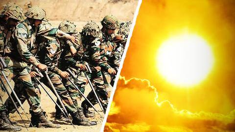 पठानकोट में प्रशिक्षण के दौरान भीषण गर्मी से 34 जवानों की तबीयत बिगड़ी, एक की मौत पठानकोट में प्रशिक्षण के दौरान भीषण गर्मी से 34 जवानों की तबीयत बिगड़ी, एक की मौत
