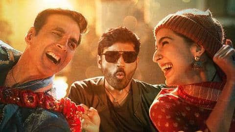 धनुष से हुई सारा की जबरिया शादी, फिल्म 'अतरंगी रे' का ट्रेलर रिलीज धनुष से हुई सारा की जबरिया शादी, फिल्म 'अतरंगी रे' का ट्रेलर रिलीज