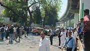 मुंबई में मेट्रो पिलर का हिस्सा ऑटो पर गिरा, एक की मौत और कई लोग घायल