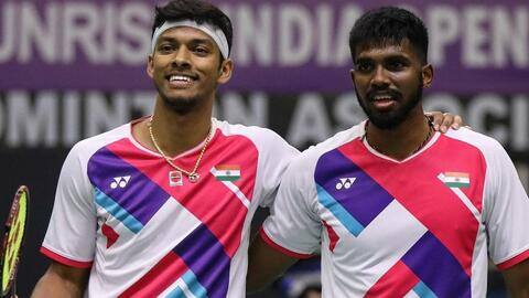 BWF वर्ल्ड चैंपियनशिप: सात्विक-चिराग की जोड़ी ने रचा इतिहास, सेमीफाइनल में पहुंचकर पदक सुनिश्चित किया BWF वर्ल्ड चैंपियनशिप: सात्विक-चिराग की जोड़ी ने रचा इतिहास, सेमीफाइनल में पहुंचकर पदक सुनिश्चित किया