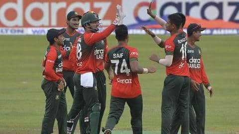 चौथे टी-20 में बांग्लादेश ने न्यूजीलैंड को छह विकेट से हराया, मैच में बने ये रिकार्ड्स चौथे टी-20 में बांग्लादेश ने न्यूजीलैंड को छह विकेट से हराया, मैच में बने ये रिकार्ड्स