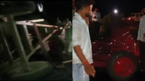 राजस्थान: पाली जिले में सड़क दुर्घटना में सात लोगों की मौत, दो दर्जन से अधिक घायल राजस्थान: पाली जिले में सड़क दुर्घटना में सात लोगों की मौत, दो दर्जन से अधिक घायल