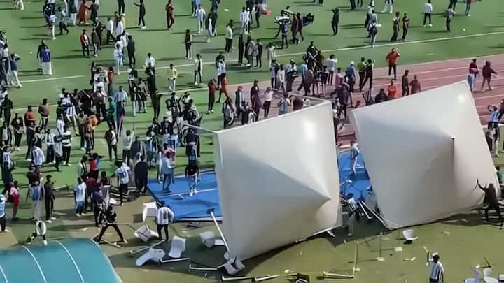 कोलकाता: लियोनेल मेसी के कार्यक्रम में अव्यवस्थाओं से फैंस नाराज, कुर्सियां-बोतलें फेंकी; मुख्यमंत्री ने माफी मांगी