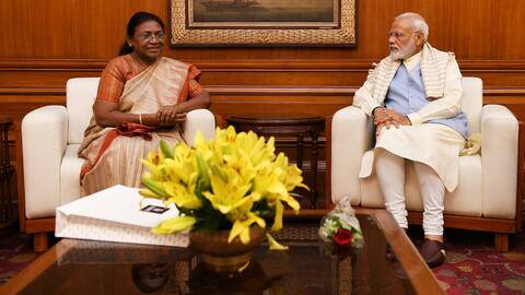 भाजपा के नेतृत्व वाली NDA ने द्रौपदी मुर्मू को बनाया राष्ट्रपति पद का उम्मीदवार भाजपा के नेतृत्व वाली NDA ने द्रौपदी मुर्मू को बनाया राष्ट्रपति पद का उम्मीदवार