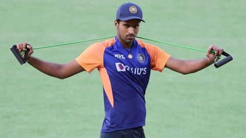 कोरोना संक्रमित हुए वाशिंगटन सुंदर, दक्षिण अफ्रीका के खिलाफ वनडे सीरीज से हो सकते हैं बाहर कोरोना संक्रमित हुए वाशिंगटन सुंदर, दक्षिण अफ्रीका के खिलाफ वनडे सीरीज से हो सकते हैं बाहर