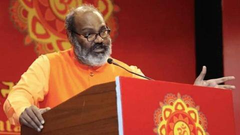 हरिद्वार: भड़काऊ भाषण देने के आरोप में यति नरसिंहानंद गिरफ्तार हरिद्वार: भड़काऊ भाषण देने के आरोप में यति नरसिंहानंद गिरफ्तार