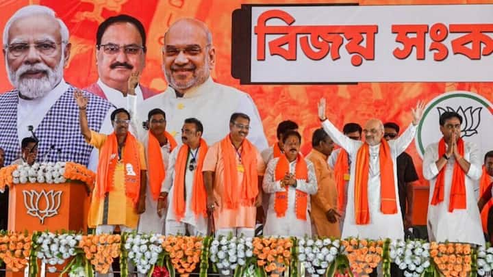 पश्चिम बंगाल में भाजपा इतिहास रचने की ओर, ममता बनर्जी की जाएगी कुर्सी