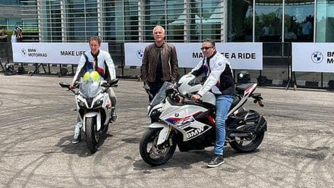 BMW ने लॉन्च की नई 310 RR बाइक, G 310 R को भी मिला अपडेट BMW ने लॉन्च की नई 310 RR बाइक, G 310 R को भी मिला अपडेट