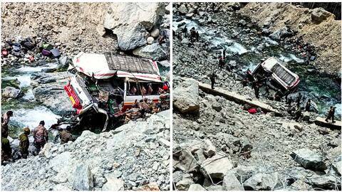 लद्दाख: श्योक नदी में गिरी सेना की गाड़ी, सात जवानों की मौत लद्दाख: श्योक नदी में गिरी सेना की गाड़ी, सात जवानों की मौत