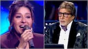 अमिताभ बच्चन के सामने सुनिधि चौहान ने किसे बताया अपना 'पहला क्रश'? हैरान हुए अभिनेता 