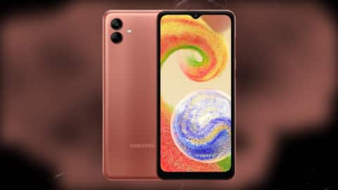 5,000mAh बैटरी के साथ सैमसंग गैलेक्सी A04 स्मार्टफोन लॉन्च, जानें फीचर्स और कीमत 5,000mAh बैटरी के साथ सैमसंग गैलेक्सी A04 स्मार्टफोन लॉन्च, जानें फीचर्स और कीमत