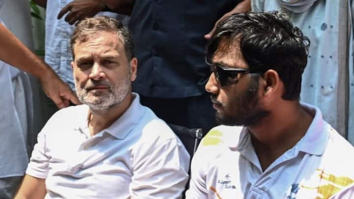 आंख की रोशनी गई, 200 छर्रे लगे; कौन हैं साहिल लोचब, जिन्हें लेकर थाने पहुंचे राहुल?