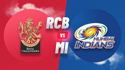 RCB बनाम MI: जानें मुकाबले का प्रीव्यू, ड्रीम 11 समेत अन्य जरुरी बातें RCB बनाम MI: जानें मुकाबले का प्रीव्यू, ड्रीम 11 समेत अन्य जरुरी बातें