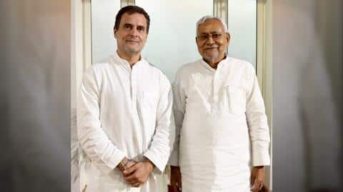 विपक्षी एकता के लिए राहुल गांधी से मिले नीतीश कुमार, आज केजरीवाल से करेंगे मुलाकात विपक्षी एकता के लिए राहुल गांधी से मिले नीतीश कुमार, आज केजरीवाल से करेंगे मुलाकात