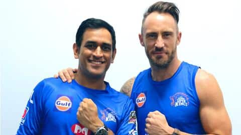 दक्षिण अफ्रीका में होने वाली टी-20 लीग में CSK की टीम से खेलेंगे फाफ डु प्लेसी दक्षिण अफ्रीका में होने वाली टी-20 लीग में CSK की टीम से खेलेंगे फाफ डु प्लेसी