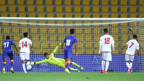 दोस्ताना मुकाबले में UAE ने भारतीय फुटबॉल टीम को 6-0 के बड़े अंतर से हराया दोस्ताना मुकाबले में UAE ने भारतीय फुटबॉल टीम को 6-0 के बड़े अंतर से हराया
