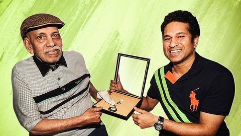 आचरेकर ने बनाया सचिन को 'मास्टर ब्लास्टर', जानिए गुरु-शिष्य की इस जोड़ी की रोचक बातें आचरेकर ने बनाया सचिन को 'मास्टर ब्लास्टर', जानिए गुरु-शिष्य की इस जोड़ी की रोचक बातें