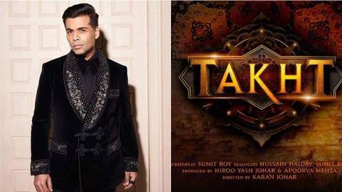 करण जौहर की फिल्म 'तख्त' पर शुरू हुआ काम, 150 करोड़ रुपये में बनेगी फिल्म करण जौहर की फिल्म 'तख्त' पर शुरू हुआ काम, 150 करोड़ रुपये में बनेगी फिल्म