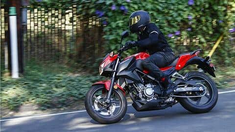 होंडा ने लॉन्च की CB300F स्ट्रीटफाइटर बाइक, जानिए क्या कुछ मिलेगा होंडा ने लॉन्च की CB300F स्ट्रीटफाइटर बाइक, जानिए क्या कुछ मिलेगा