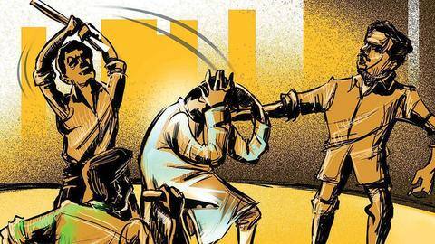 मध्य प्रदेश में बच्चा चोर होने के शक में भीड़ ने दो साधुओं को पीटा मध्य प्रदेश में बच्चा चोर होने के शक में भीड़ ने दो साधुओं को पीटा
