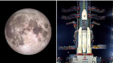 चंद्रयान-2 के ऑर्बिटर ने देखे चांद की सतह पर पानी के संकेत चंद्रयान-2 के ऑर्बिटर ने देखे चांद की सतह पर पानी के संकेत