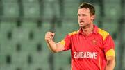 जिम्बाब्वे बनाम नीदरलैंड: सीन विलियम्स ने तीसरे वनडे में चटकाए 3 विकेट, जानिए आंकड़े