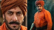 'राजा शिवाजी' में सलमान खान का दमदार लुक, मूछों और पगड़ी में देख उछले दर्शन
