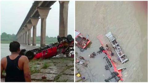 मध्य प्रदेश: नर्मदा नदी में गिरी महाराष्ट्र रोडवेज की बस, 13 की मौत मध्य प्रदेश: नर्मदा नदी में गिरी महाराष्ट्र रोडवेज की बस, 13 की मौत