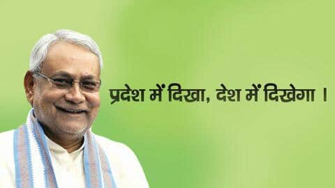 क्या 2024 में नरेंद्र मोदी को टक्कर देंगे नीतीश कुमार? JDU के पोस्टर्स से मिला संकेत क्या 2024 में नरेंद्र मोदी को टक्कर देंगे नीतीश कुमार? JDU के पोस्टर्स से मिला संकेत