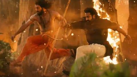 एक्शन से भरपूर राजामौली की फिल्म 'RRR' का हिंदी ट्रेलर रिलीज एक्शन से भरपूर राजामौली की फिल्म 'RRR' का हिंदी ट्रेलर रिलीज