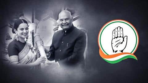 कंगना रनौत का विवादित बयान: कांग्रेस नेता ने की पद्म पुरस्कार वापस लेने की मांग कंगना रनौत का विवादित बयान: कांग्रेस नेता ने की पद्म पुरस्कार वापस लेने की मांग