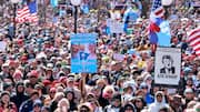 डोनाल्ड ट्रंप की नीतियों के खिलाफ अमेरिका-यूरोप में 'नो किंग्स प्रदर्शन', सड़कों पर उतरे लाखों लोग
