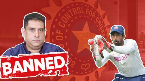 साहा को धमकाने वाले मामले में बोरिया मजूमदार पर BCCI ने लगाया दो साल का बैन साहा को धमकाने वाले मामले में बोरिया मजूमदार पर BCCI ने लगाया दो साल का बैन
