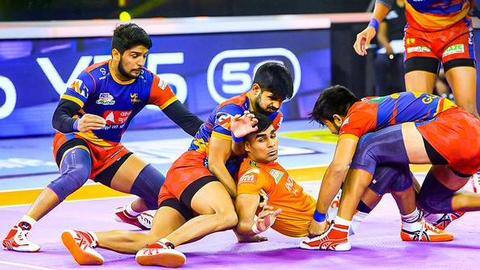 प्रो कबड्डी लीग 2022: पुनेरी पलटन को हराकर यूपी योद्धा ने सेमीफाइनल में किया प्रवेश प्रो कबड्डी लीग 2022: पुनेरी पलटन को हराकर यूपी योद्धा ने सेमीफाइनल में किया प्रवेश