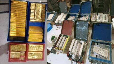 मुंबई में ED की बड़ी कार्रवाई, सर्राफा कंपनी के निजी लॉकर्स से 431 किलो सोना-चांदी जब्त मुंबई में ED की बड़ी कार्रवाई, सर्राफा कंपनी के निजी लॉकर्स से 431 किलो सोना-चांदी जब्त