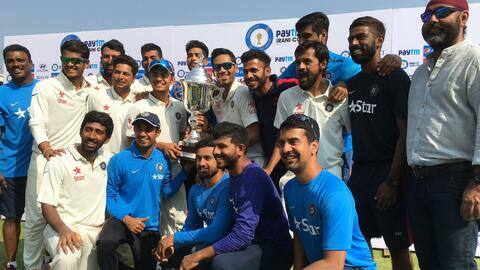 इस बार दो ईरानी कप मैच होंगे, BCCI ने की शेड्यूल की पुष्टि इस बार दो ईरानी कप मैच होंगे, BCCI ने की शेड्यूल की पुष्टि