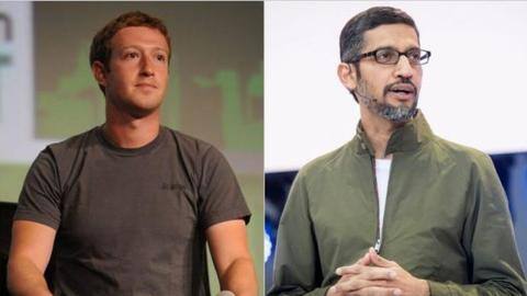 बच्चों के लिए ऐप्स बनाने को लेकर गूगल और फेसबुक CEO को फटकार बच्चों के लिए ऐप्स बनाने को लेकर गूगल और फेसबुक CEO को फटकार