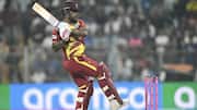 शिमरोन हेटमायर टी-20 विश्व कप के एक संस्करण में सबसे ज्यादा छक्के लगाने वाले बल्लेबाज बने