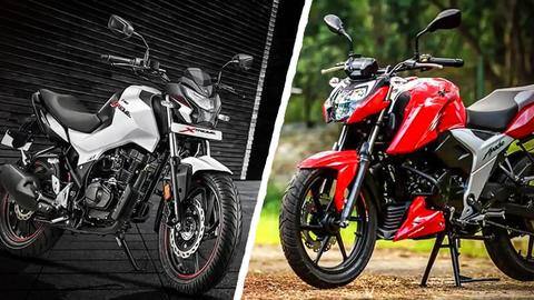 TVS अपाचे RTR 160 4V या हीरो एक्स्ट्रीम 160R स्टील्थ एडिशन किसे चुनेंगे आप? देखें तुलना TVS अपाचे RTR 160 4V या हीरो एक्स्ट्रीम 160R स्टील्थ एडिशन किसे चुनेंगे आप? देखें तुलना