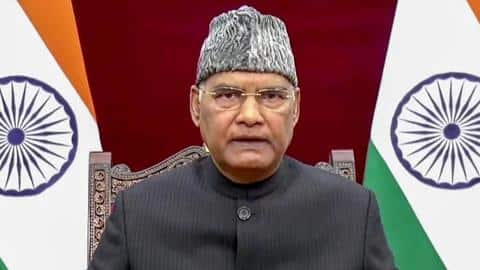 देश के नाम राष्ट्रपति रामनाथ कोविंद का संबोधन, कहा- कोरोना महामारी के खिलाफ लड़ाई है चुनौती देश के नाम राष्ट्रपति रामनाथ कोविंद का संबोधन, कहा- कोरोना महामारी के खिलाफ लड़ाई है चुनौती