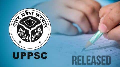 UPPSC: समीक्षा अधिकारी की मुख्य परीक्षा 24 अप्रैल से होगी शुरू, शेड्यूल जारी UPPSC: समीक्षा अधिकारी की मुख्य परीक्षा 24 अप्रैल से होगी शुरू, शेड्यूल जारी