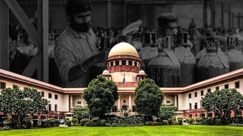 सुप्रीम कोर्ट ने ऑक्सीजन और दवाइयों के वितरण के लिए गठित की 12 सदस्यीय टास्क फोर्स सुप्रीम कोर्ट ने ऑक्सीजन और दवाइयों के वितरण के लिए गठित की 12 सदस्यीय टास्क फोर्स