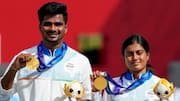 एशियाई खेल 2026: चिकिता तनिपार्थी और साहिल जाधव की जोड़ी ने तीरंदाजी में दूसरा स्वर्ण दिलाया