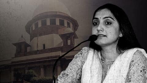 देश में जो हो रहा उसकी जिम्मेदार हैं नुपुर, टीवी पर माफी मांगनी चाहिए- सुप्रीम कोर्ट देश में जो हो रहा उसकी जिम्मेदार हैं नुपुर, टीवी पर माफी मांगनी चाहिए- सुप्रीम कोर्ट