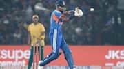 हार्दिक पांड्या ने जड़ा छठा टी-20 अंतरराष्ट्रीय अर्धशतक, 100 छक्के जड़ने वाले चौथे भारतीय भी बने