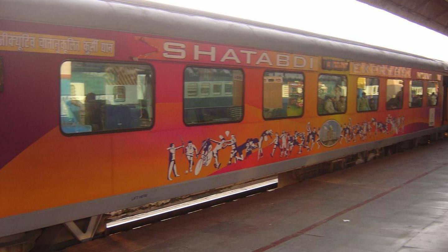 10 अप्रैल से चार शताब्दी ट्रेनों का संचालन करेगा उत्तर रेलवे 10 अप्रैल से चार शताब्दी ट्रेनों का संचालन करेगा उत्तर रेलवे