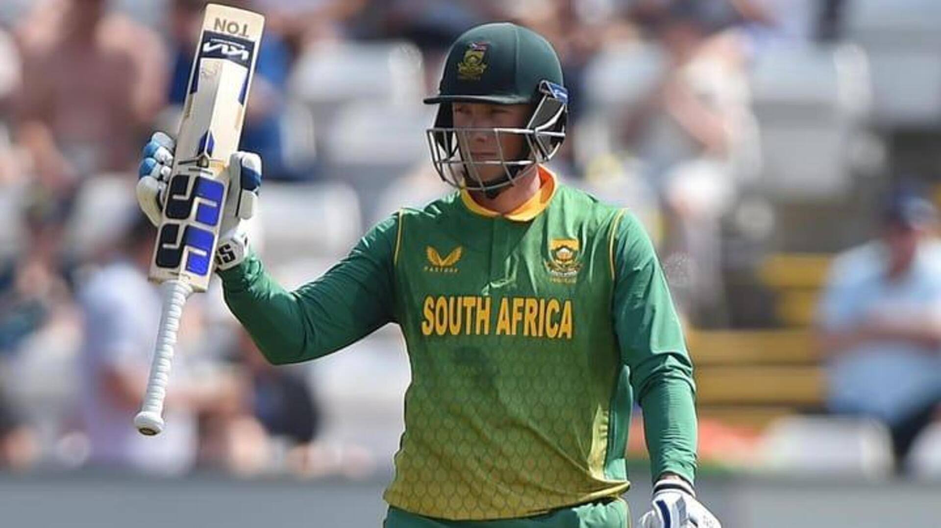ऑस्ट्रेलिया बनाम दक्षिण अफ्रीका: रासी डेर डुसेन ने पूरे किए 2,000 वनडे रन, जानिए आंकड़े