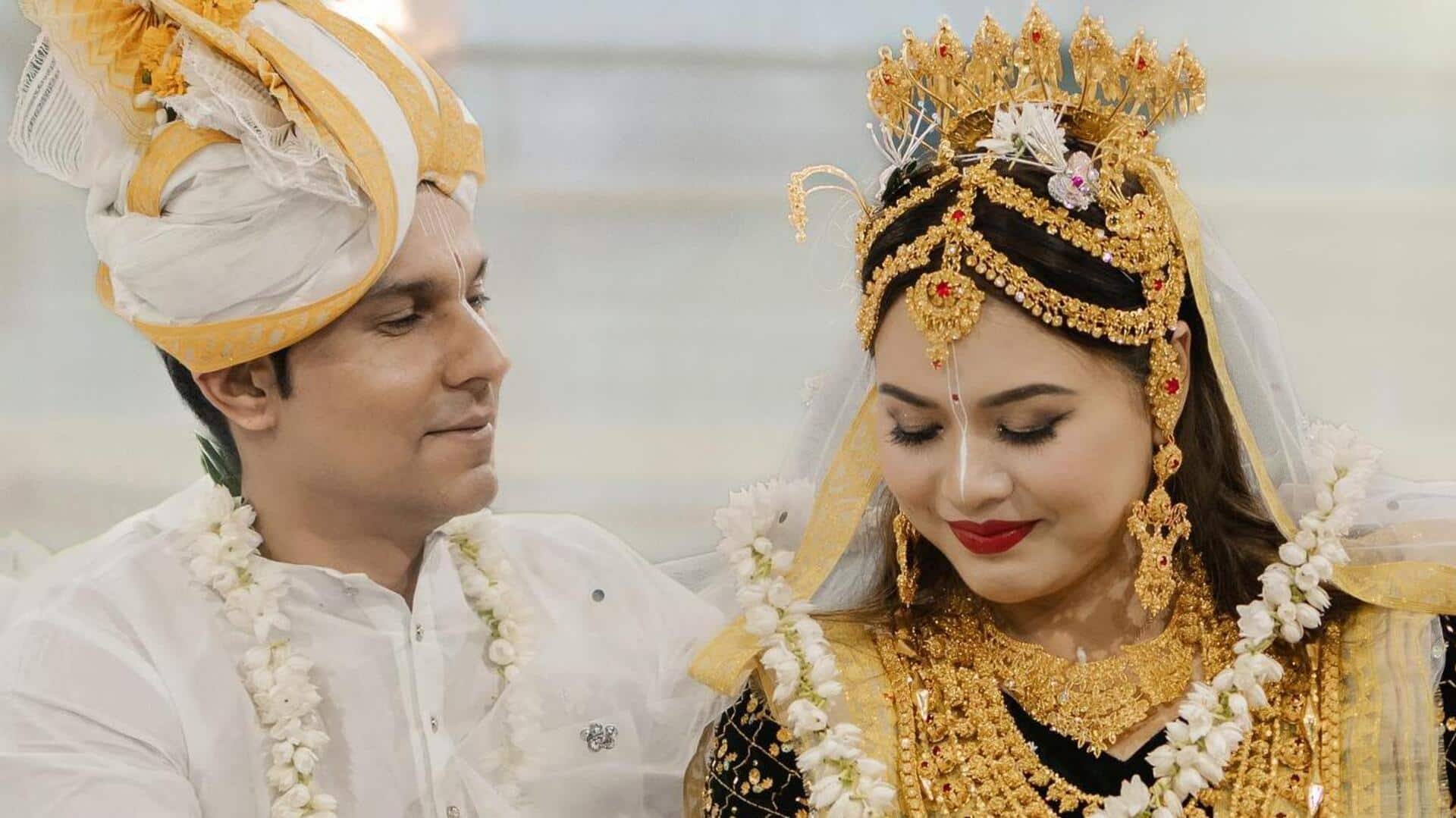रणदीप हुड्डा ने मणिपुरी रीति-रिवाजों से रचाई लिन लैशराम से शादी, देखिए तस्वीरें और वीडियो
