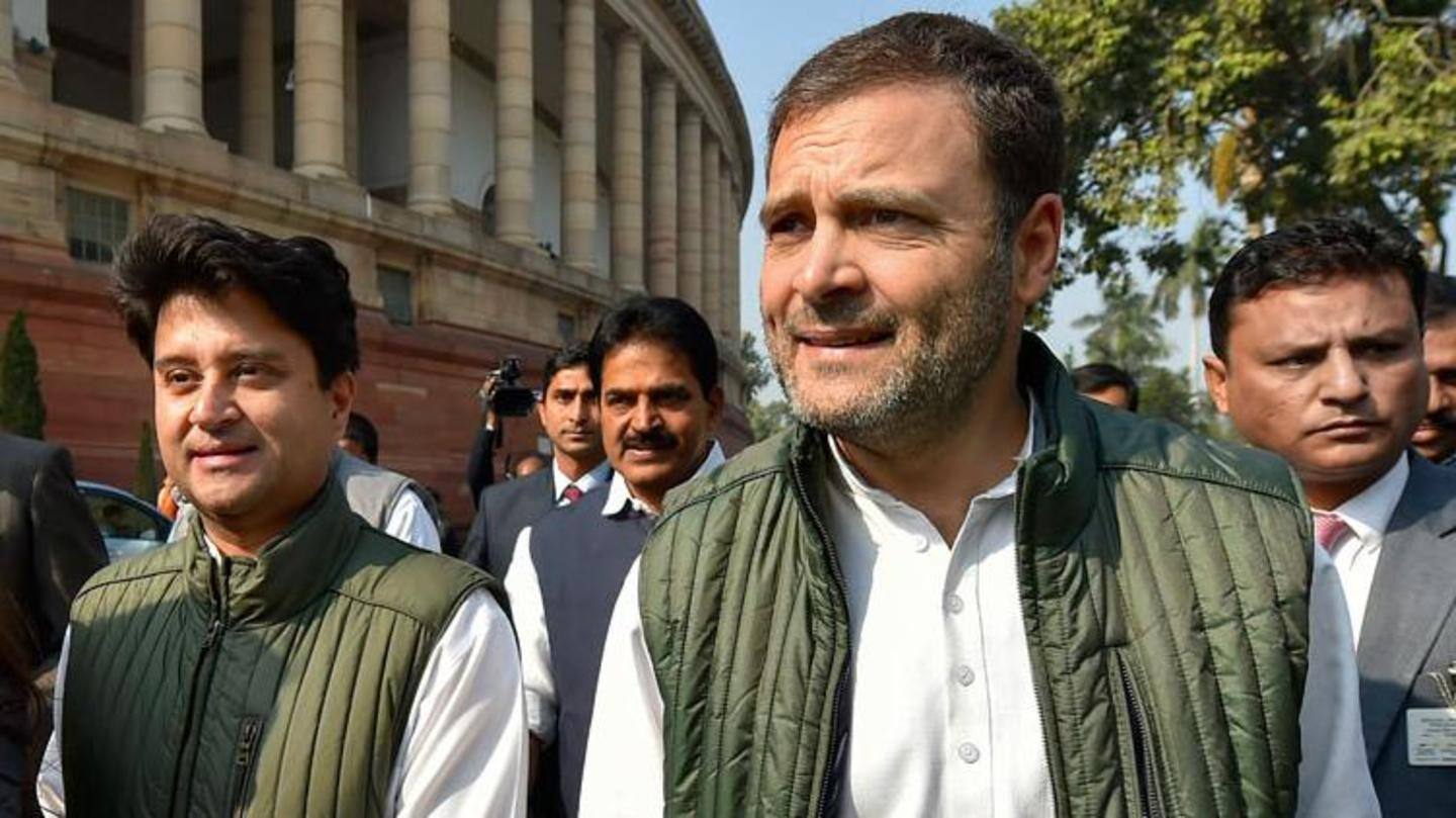सिंधिया का जिक्र करते हुए क्या बोले राहुल? सिंधिया का जिक्र करते हुए क्या बोले राहुल?